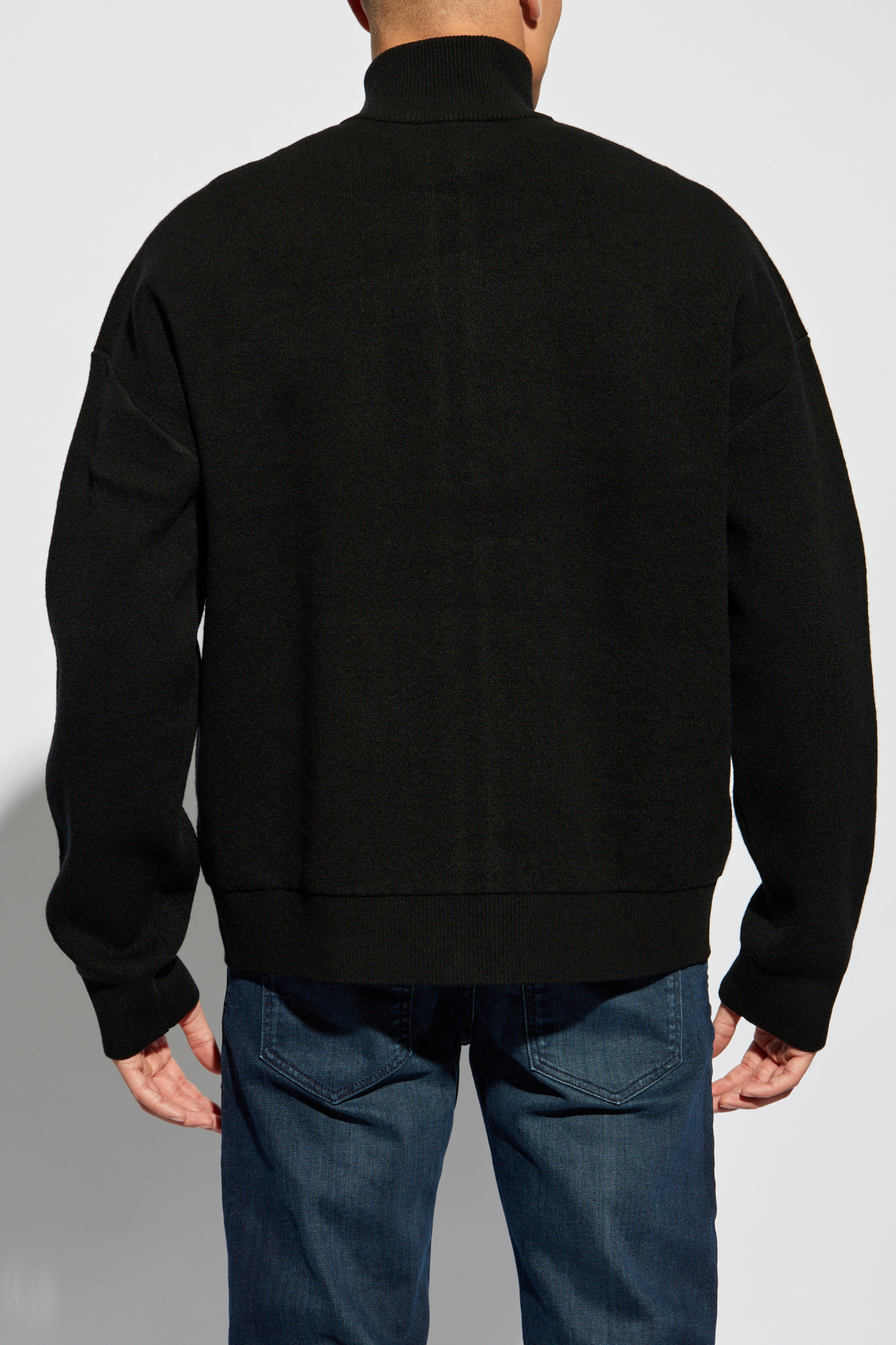 DIESEL / K-RALUS/ジャケット/M/ウール/BLK/a14919 RALUS` Diesel - SchaferandweinerShops Japan - Black Cardigan `K